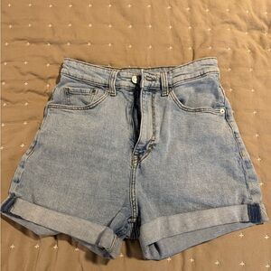 H&M Light Blue Jean Shorts